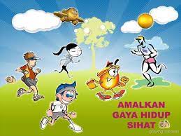 Gambar poster gaya hidup sihat amalan kita. Facebook
