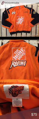 < image 1 of 5 >. Vtg Tony Stewart Home Depot Nascar Jacket Mens M Super Nice Vintages Winners Circle Nascar Home Depot Jacket Stewart Mens Jackets Nascar Jackets Clothes Design