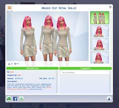 Cheats To Max Retail Skills In The Sims 4 Get To Work Career Outfits Sims Sims 4