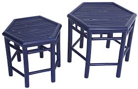 Asst Of 2 Onesta Nesting Tables Navy Create Your Perfect Porch Week 48 Sales Events 2018 One Nesting Tables Nesting Accent Tables Turquoise Furniture