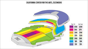 California Center For The Arts Escondidoseating Chart