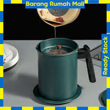 Walaupun minyak masak adalah antara ramuan beberapa hidangan terbaik di dapur mana pun perahkan minyak melalui penapis kopi sebelum menggunakannya lagi. Oil Filter Pot Cooking Oil Bottle 1 5 1 9liter Penapis Minyak Masak Bekas Minyak Masak Shopee Malaysia