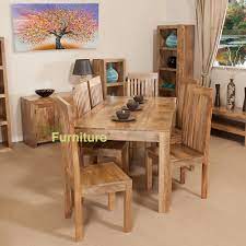 Solid wood would be a great for a dining table that lasts for generations. Tns Furniture Mansa Mango 175cm Dining Table