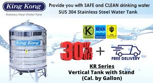 Stainless steel water tank has been our top. King Kong Stainless Steel Water Tank Price Discount 35 Bws Malaysia