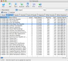 Chart Of Account Numbering Creating A Chart Of Accounts