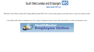Enter search terms and tap the search button. Bank Swlstg Tr Nhs Uk Swlstg E Roster System Bank Swlstg Tr