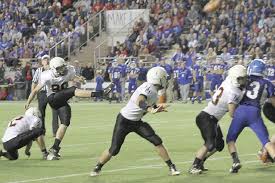 Harbor Beach falls at Superior Dome