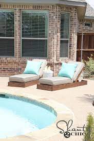 Modway glimpse mesh outdoor chaise lounge. Diy Outdoor Lounge Chairs Shanty 2 Chic