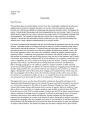 The following checklists outline all of the items you should include in your cover letter, resume, and portfolio. Final Portfolio Cover Letter Dear Reader I Saw One Of My Mentors Use One Of The Research Strategies Taught In This Class To Do Research For A Book Course Hero
