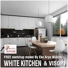sketchup texture: sketchup model kitchen