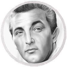 Robert Mitchum Canvas Print by Greg Joens