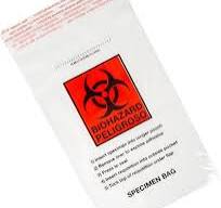 Amazon.com: Biohazard Specimen Transport Bags 6" x 10 ...