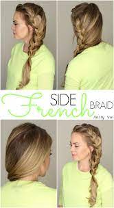 Side French Braid Hair Styles Side French Braids Hair