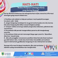 Info loker alfamart terbaru, cilacap maret 2021. Dinas Tenaga Kerja Dan Koperasi Usaha Kecil Dan Menengah