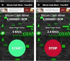 Not many people know about this invention. Bitcoin Cash Miner App