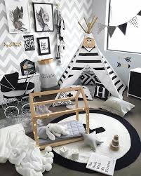 Black And White Kids Play Room 17 Super Cute Nursery And Playroom Ideas Stayglam Kid Room Decor Kids Room Bed Boy Room