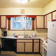 Old kitchen cabinets before and after. 21 Kitchen Makeovers With Before And After Photos Best Kitchen Transformations Ever