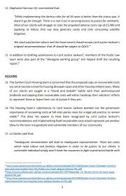 Many of them have said that due to this amendments, the legal fees to be paid to legal firms now is much higher as compared to the previous legal fees. Garden Court Chambers On Twitter Read Our Response To The Jacksonreview Of Fixedcosts Covering Civil Libs Human Rights Public Law Housing Https T Co 9ljhh8tcfx Https T Co Fdt2c6p0ay
