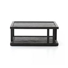 Sauder boulevard cafe coffee table black with vintage oak accents. Drifted Black Oak Coffee Table Eclectic Goods Eclectic Goods