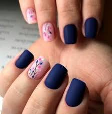 Uñas azul marino, beige, dorado. 240 Ideas De Unas Azules En 2021 Unas Azules Manicura De Unas Manicura