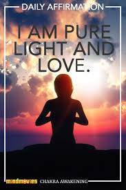 I Am Pure Light And Love Want To Prepare Yourself For Mindfulness Meditation Double Tap Pure Affirmations Manifestation Affirmations Self Love Affirmations