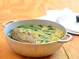 Dinengdeng Na Saluyot At Labong Kawaling Pinoy Pilipino Food Recipe Vegetable Recipes Bamboo Shoots Recipe Filipino