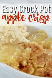 I love making breakfast casseroles because then you get a delicious meal that is really efficient. This Apple Crisp Easy Recipe Is One Of My Absolute Favorites You Use The Crock Pot Crockpot Dessert Recipes Crock Pot Apple Crisp Recipe Crockpot Apple Crisp