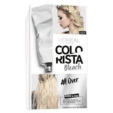 L Oreal Paris Colorista Bleach All Over 1 Kit How To Lighten Hair Bleached Hair Permanent Hair Color