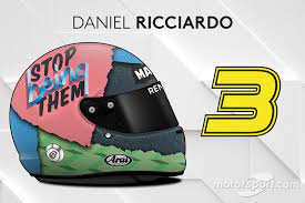 Unter dem helm liegt das komplexe schlachtfeld des geistes. Die Helme Der Formel 1 Fahrer 2019