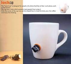 All orders are custom made and most ship worldwide within 24 hours. Locking Coffee Mug The Lock Cup