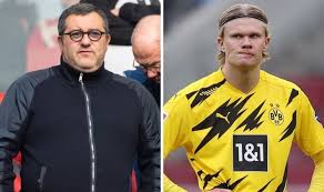Man Utd Mino Raiola Fuels Rivalry With Erling Haaland Transfer Dig Ahead Of May Deadline Football Sport Express Co Uk