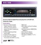 Pioneer Car Stereo Deq 7600 Aparelho De Som Aparelho