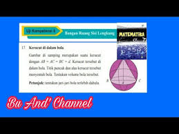 Check spelling or type a new query. Uji Kompetensi 5 No 17 Kerucut Di Dalam Bola Matematika Kelas 9 Bab 5 Bangun Ruang Sisi Lengkung Youtube
