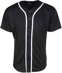 Maybe you would like to learn more about one of these? Amazon Com Youngla Men S Baseball Jersey T Shirts Plain Button Down Sports Tee 303 Clothing