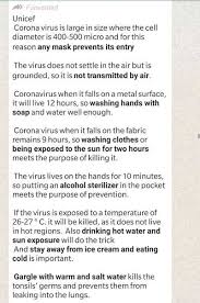 Listen to the news from today and read the text at the same time. Alert Do Not Believe These Coronavirus Whatsapp Messages And Forwards Times Of India
