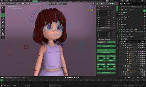 cori rig blender 2 8のリグ付きキャラクターモデルが無償配布中 3d モデル モデル キャラクター
