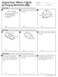 Surface area and volume bellwork/exit cards/station questions there are four different documents in this zip file: Ideas And Resources For The Secondary Math Classroom Surface Area Volume Of Prisms Unit Education Math Secondary Math Special Education Math