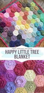 Colorful Petal Blankets Free Crochet Patterns Crochet Hexagon Crochet Blanket Patterns Crochet