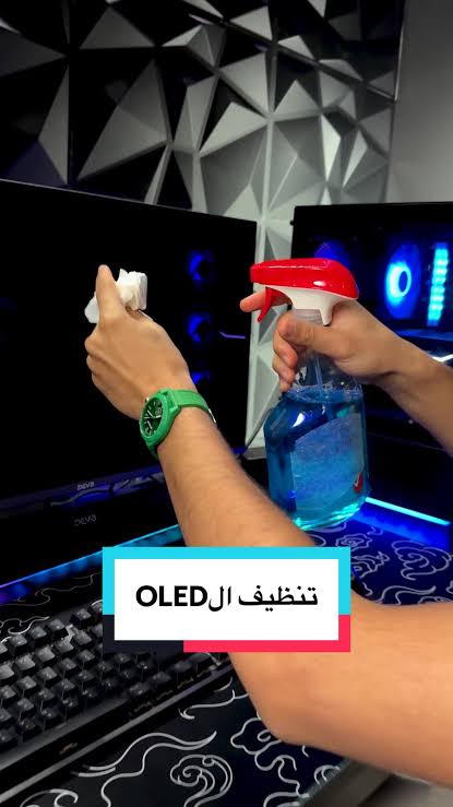 طريقة تنظيف شاشة OLED بدون مواد كيميائية للحفاظ على الجودة