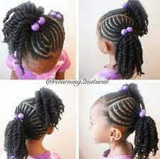 Pin By African American Hairstyles On Little Chica S Haierstyles Braid Styles For Girls Kids Braided Hairstyles Lil Girl Hairstyles