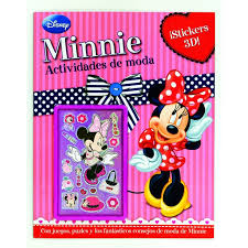 La página oficial de disney en español donde podrás encontrar: Libro Minnie Mouse Actividades De Moda