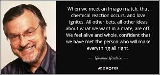 You must remember that love is merely a chemical reaction. there might also be a part about his wife, and how his love for her was nothing but a chemicial reaction if we presume that the secularist worldview is correct. Harville Hendrix Quote When We Meet An Imago Match That Chemical Reaction Occurs