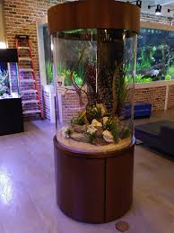 200 Gallon Acrylic Cylinder Aquarium Complete Setup Fish Tank Wall Fish Tank Aquarium