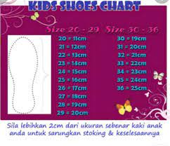 Maybe you would like to learn more about one of these? Saiz Kasut Kanak Kanak Perempuan Malaysia