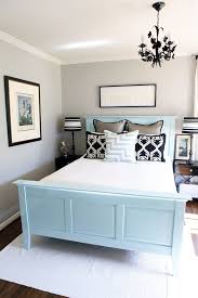 The bedroom is the perfect place at home for relaxation and rejuvenation. Light Grey Light Blue And Dark Accents Home Bedroom Small Master Bedroom Home