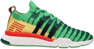 Only dragon ball z branded boxes accepted. Amazon Com Adidas Mens Eqt Support Mid Adv Primeknit X Dragon Ball Z Lace Up Sneakers Shoes Casual Green Size 4 5 M Fashion Sneakers