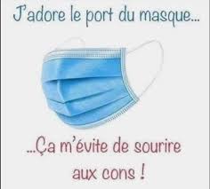 Sacree Blague Qui Me Fait Rire Dans Mon Masque