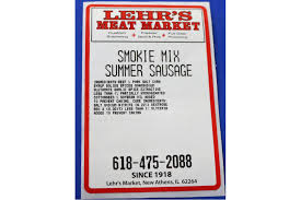 When summer sausage is made naturally the fermentaion summer sausage is a cured sausage which therefore can be preserved. Smokie Mix Summer Sausage Lehr S Meat Market Summer Sausage Buy Summer Sausage Online