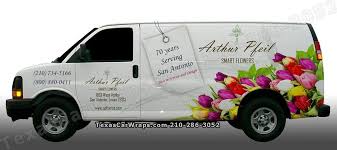 Eagle Ford Graphics And Signs Photos Vehicle Signage Flower Delivery Van Van Signs
