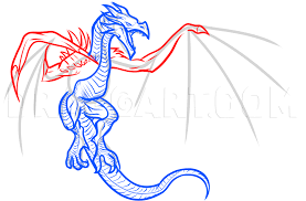 This video shows that how to draw a dragon easily. How To Draw A Dragon From Skyrim Step By Step Drawing Guide By Dawn Dragoart Com